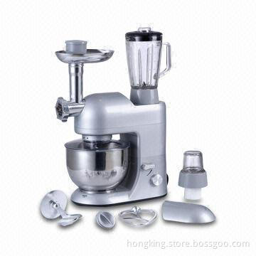 Multifunction Kitchen Mixer/Food Mixer with Safety Lock and Six-speed Setting